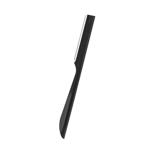 Textured Grip Stainless Eyebrow Razor